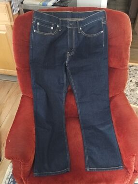 Levi's Dark Blue Straight Leg Jeans